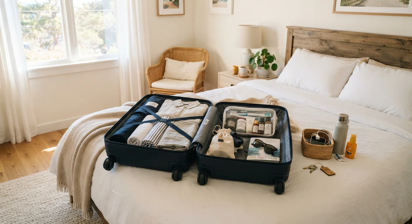 A Pre-Departure Packing List Tailored to Vacation Rental Living