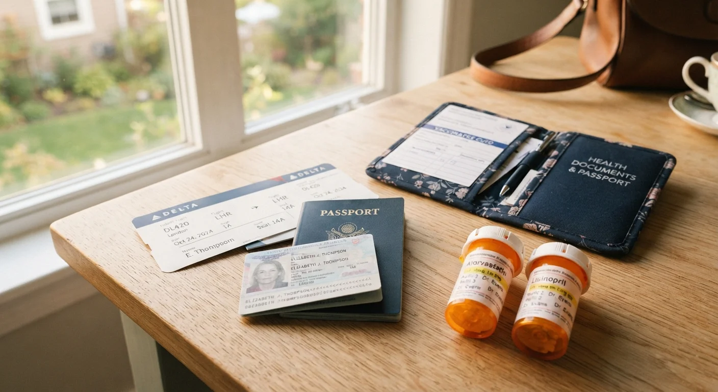 Before You Fly: A Medical Pre-Trip Checklist for Senior Travelers