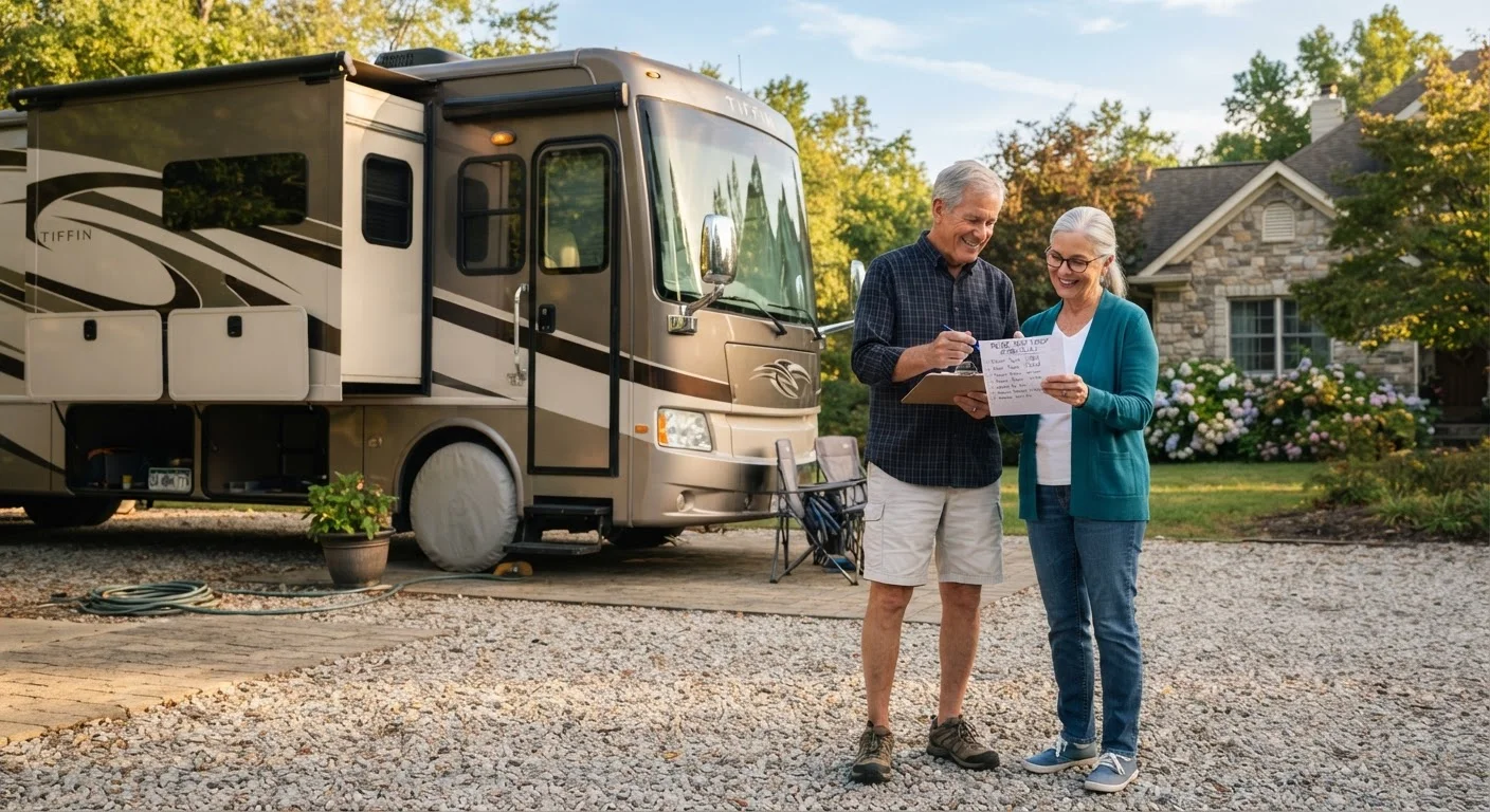 Before You Leave the Driveway: An RV Pre-Trip Safety Checklist