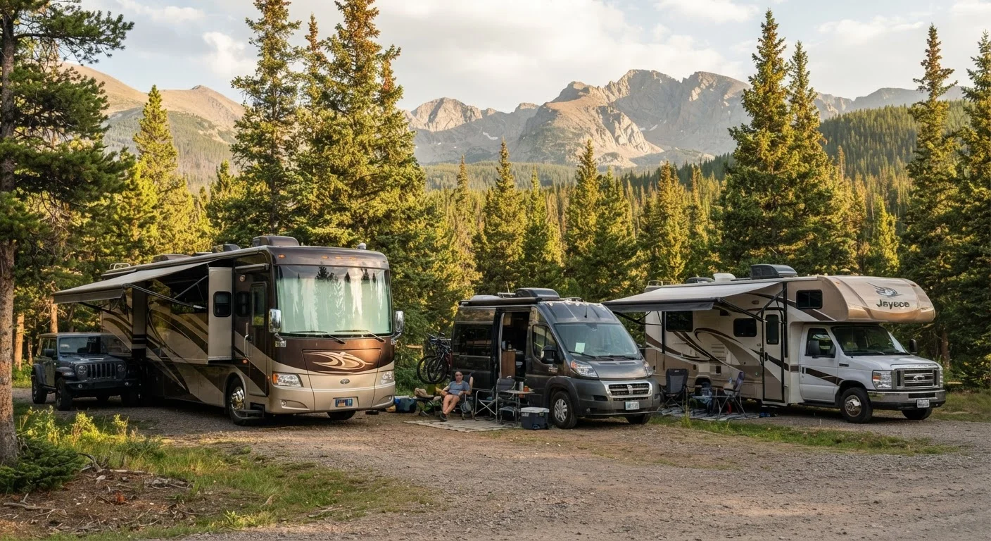 Choosing Between a Class A, Class B, and Class C Motorhome