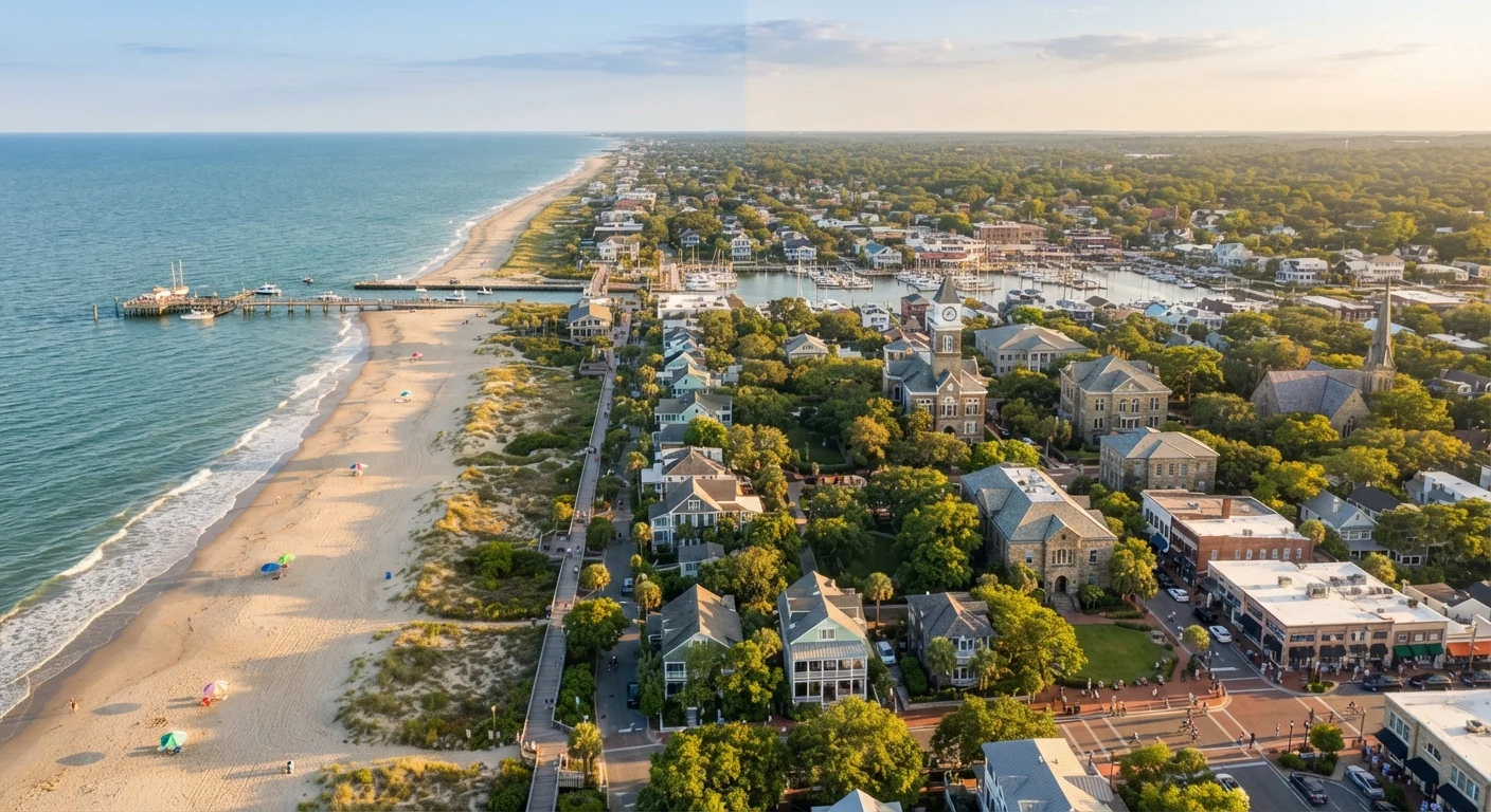 Coastal Towns vs. Inland Cities: Choosing the Right US Destination as a Senior