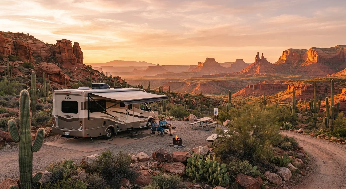 Desert Southwest RV Destinations: The Terrain, the Climate, and the Campgrounds