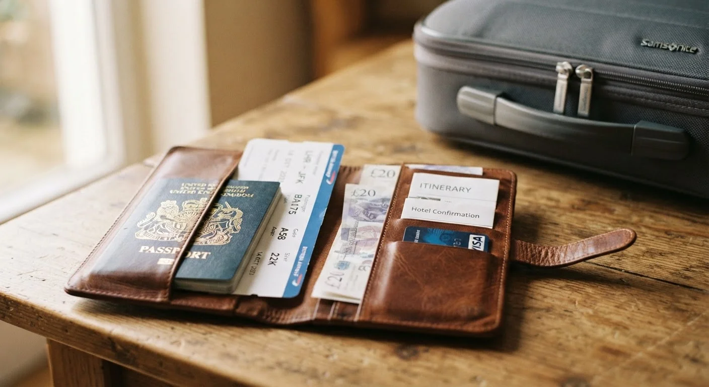 Documents Worth Keeping on Your Person vs. in Your Luggage