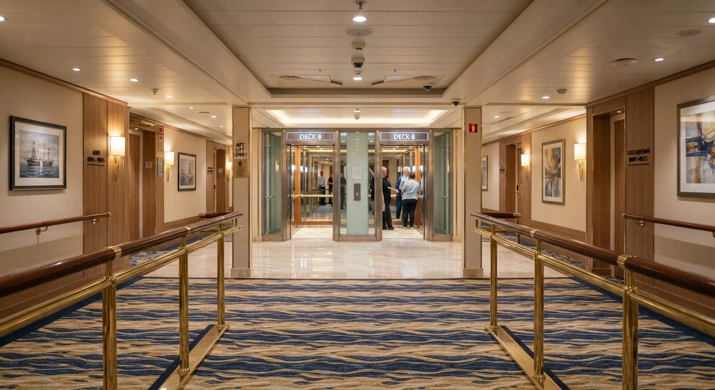 Getting Around the Ship: Mobility Aid Use and Elevator Access at Sea