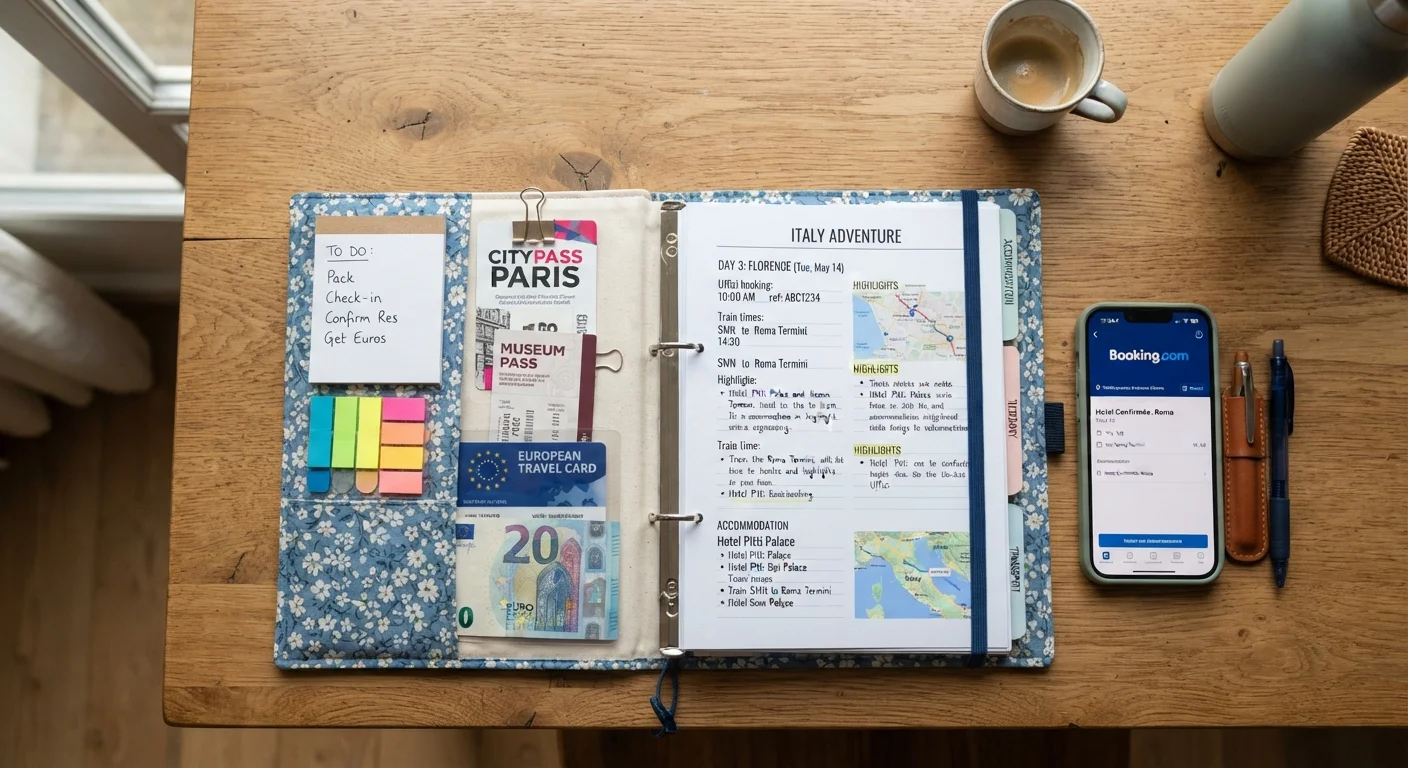 Keeping Your Discount Research Organised Before and During a Trip