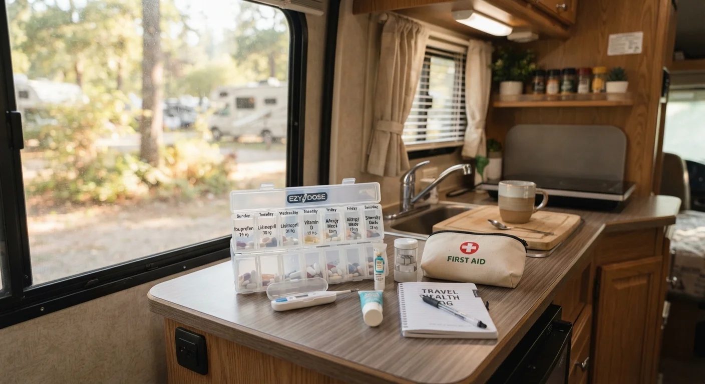 Managing Medications and Health Supplies During Extended RV Trips