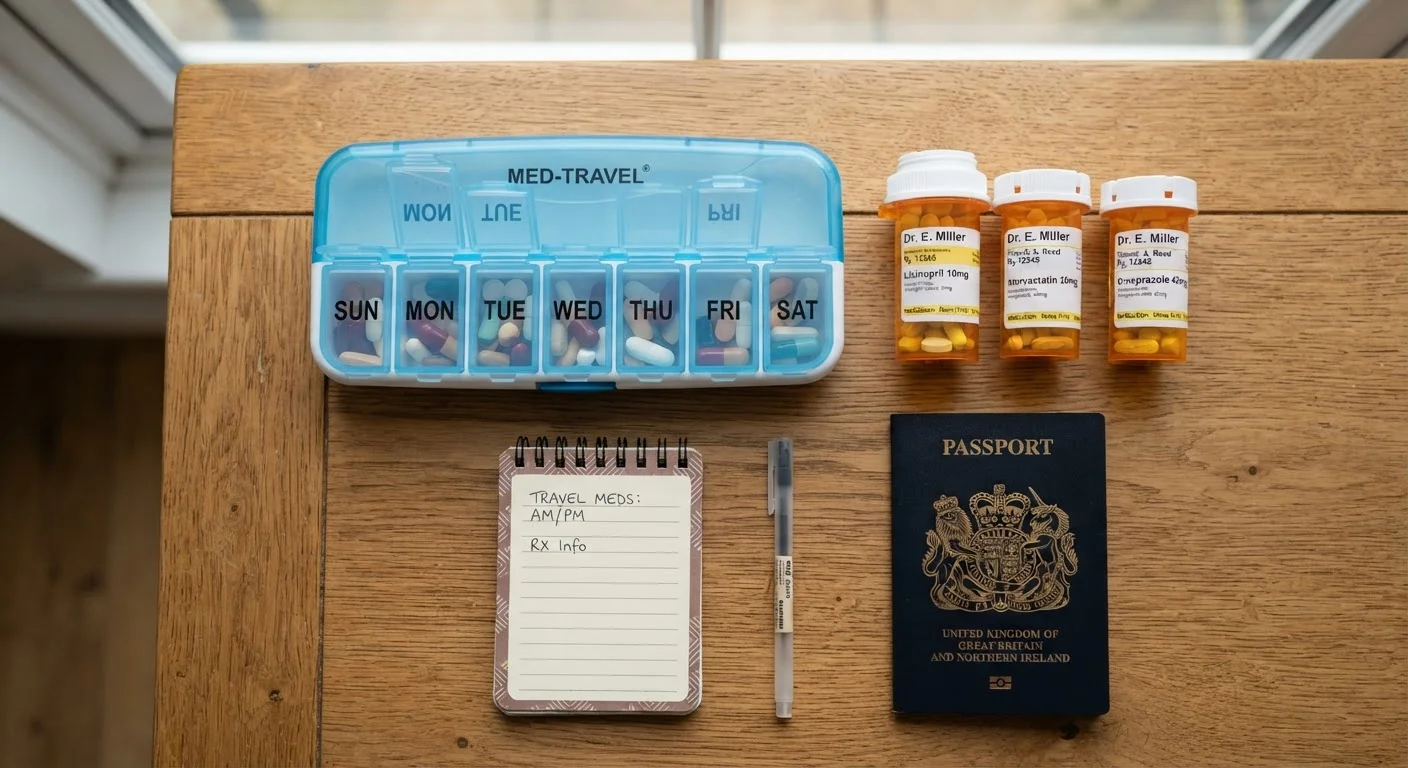 Medication Management on the Road: What Seniors Need to Sort Before Leaving