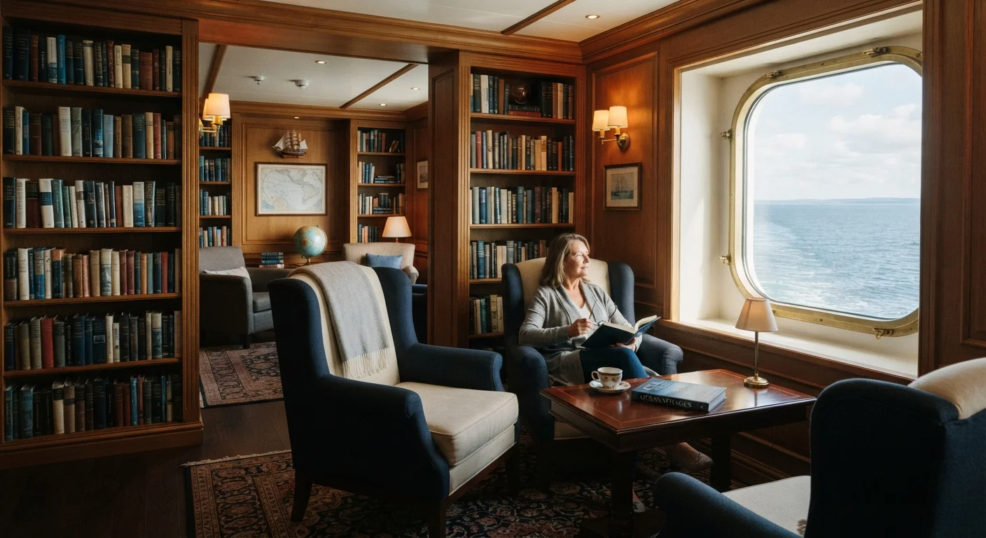 Quieter Corners: Onboard Spaces That Suit Seniors Who Prefer a Calmer Cruise