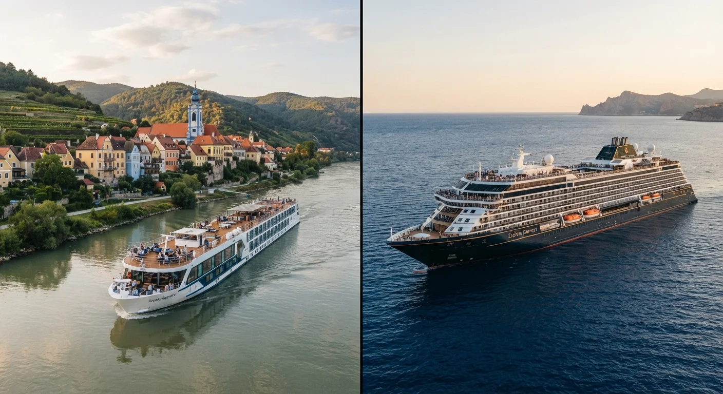 River Cruise vs. Ocean Cruise: Which Experience Suits Older Travelers Better?