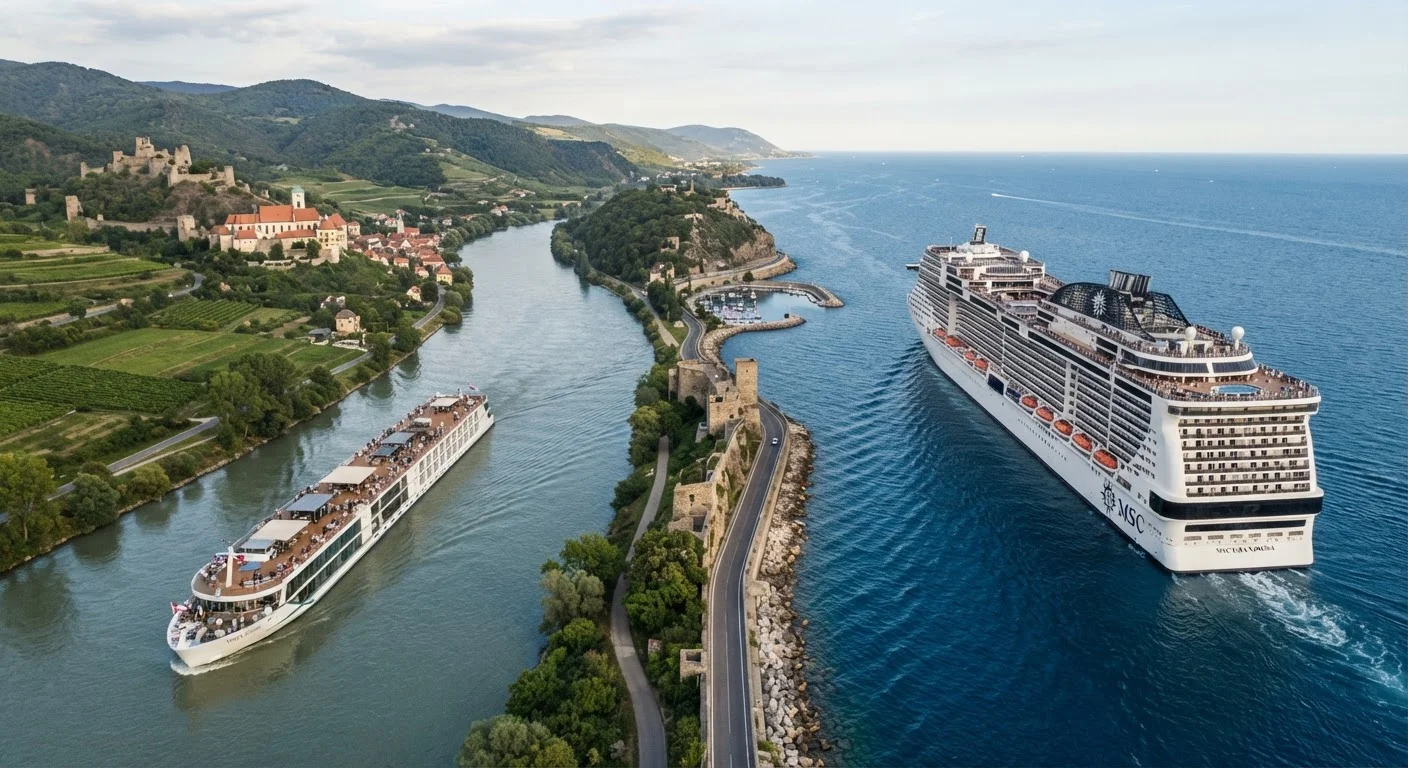 River Cruising vs. Ocean Cruising: Health and Safety Trade-Offs for Seniors