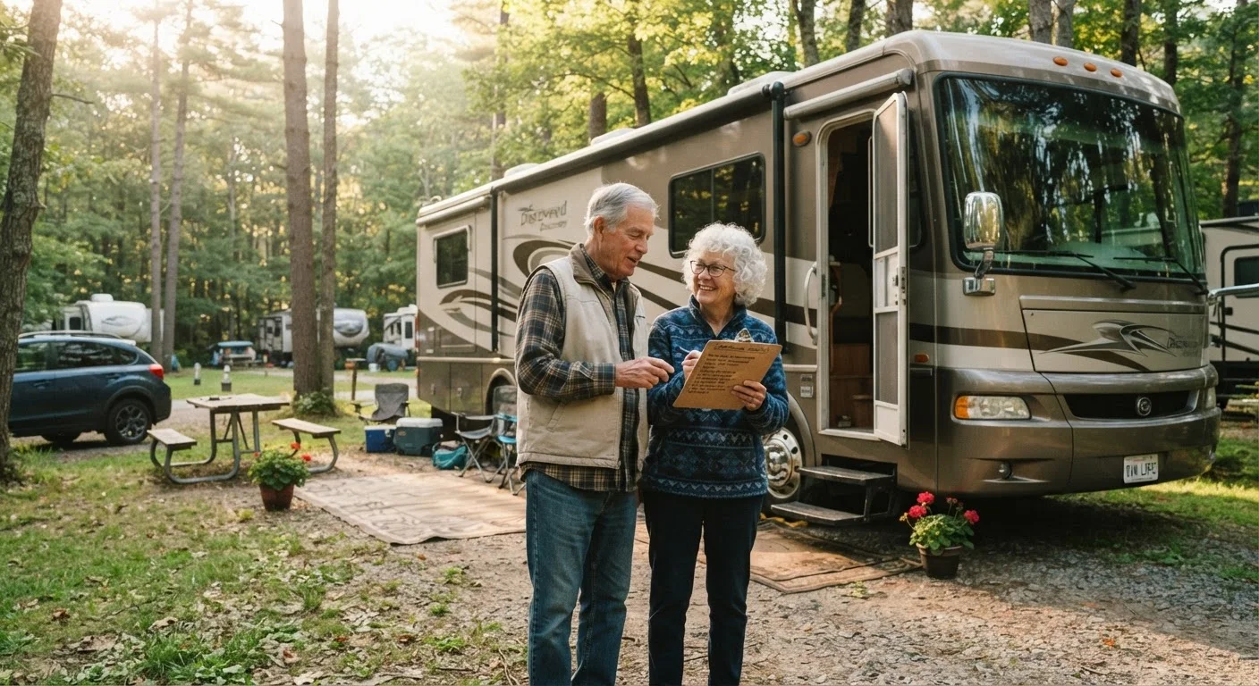 Senior RV Safety Checklist: Before You Leave the Campsite