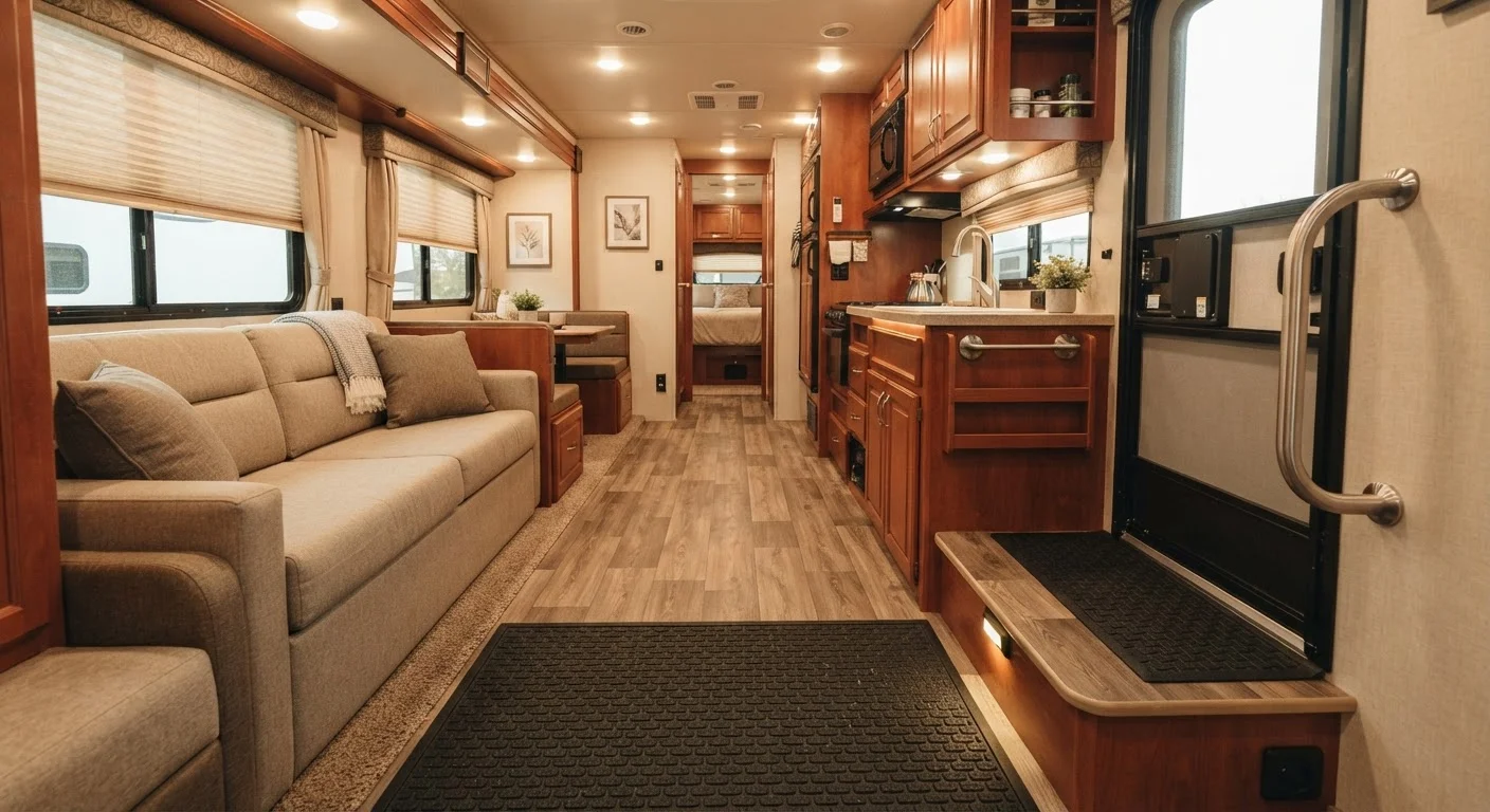 Setting Up Your RV for Easier Entry, Exit, and Movement Inside