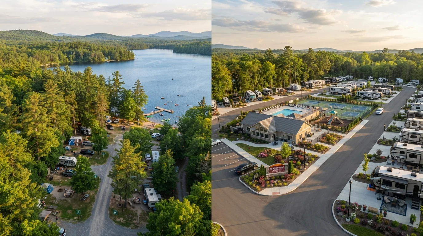 State Park Campgrounds vs. Private RV Resorts: A Senior Traveler's Honest Comparison