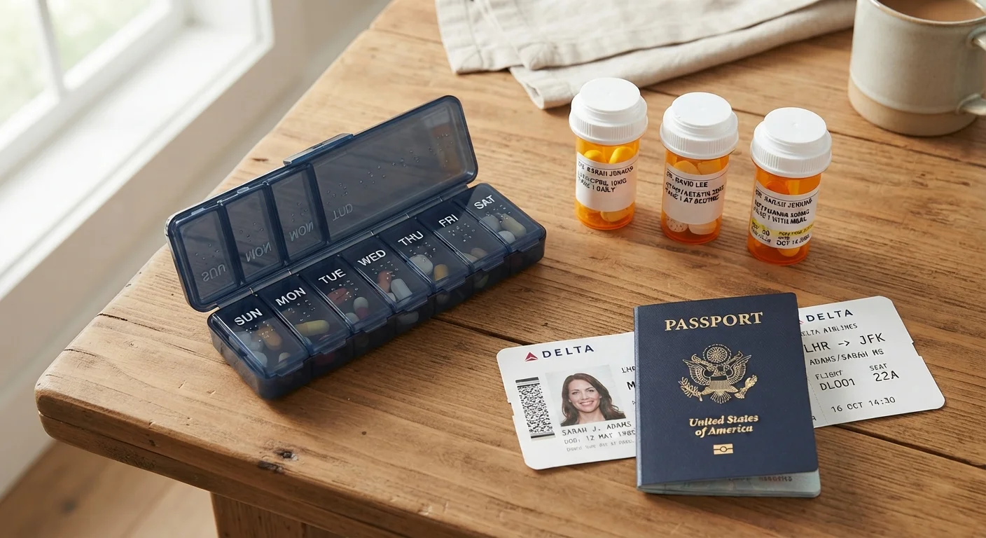 Traveling with Prescription Medications: Rules, Risks, and Routines