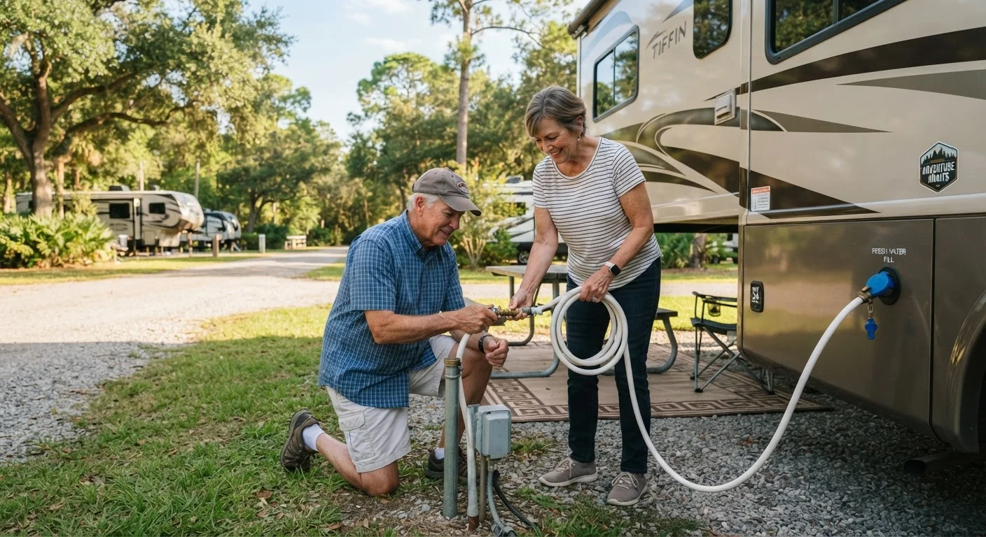 Understanding RV Dump Stations, Water Fills, and Grey Water Management