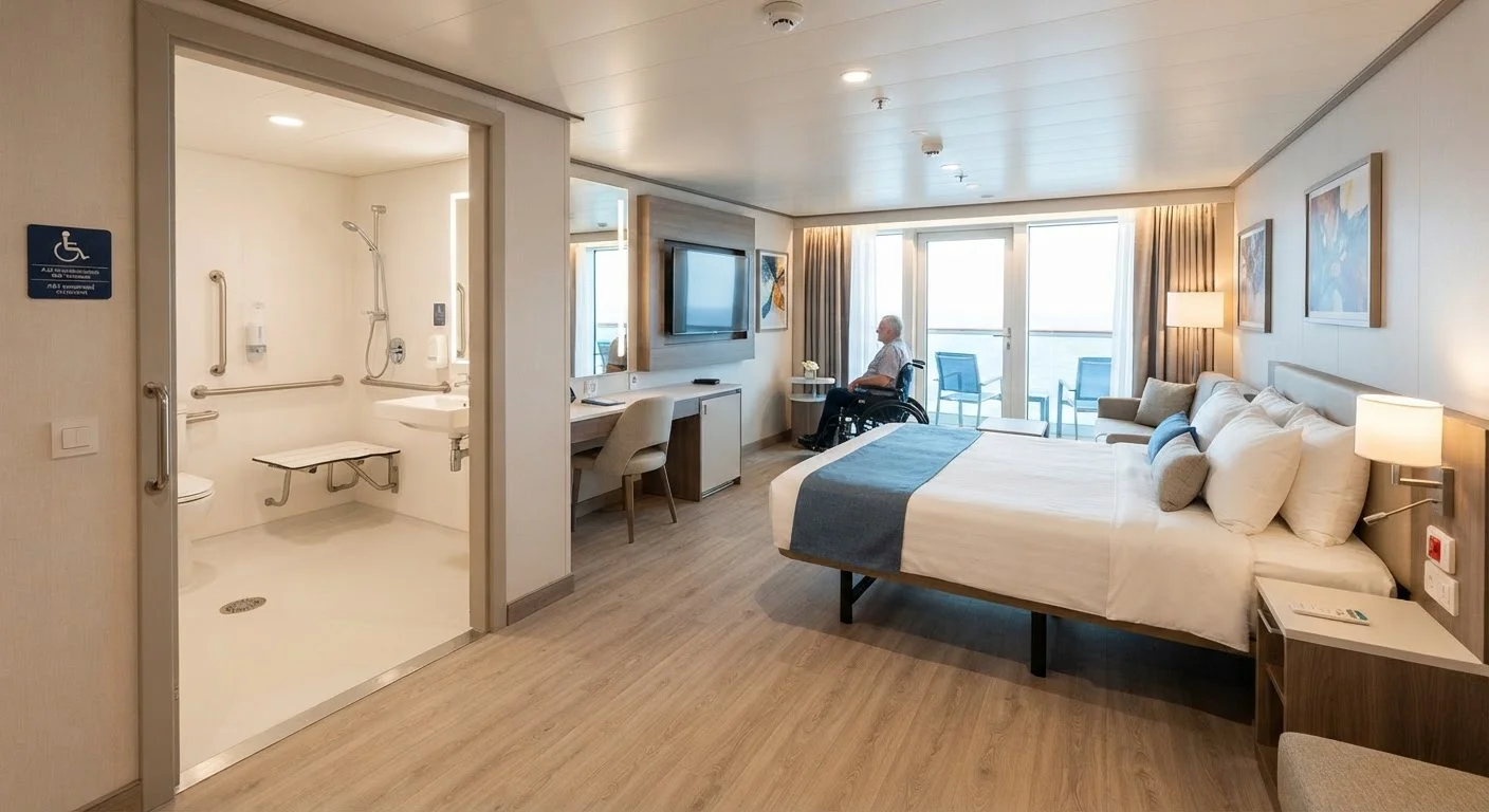 What 'Accessible Cabin' Actually Means on a Cruise Ship