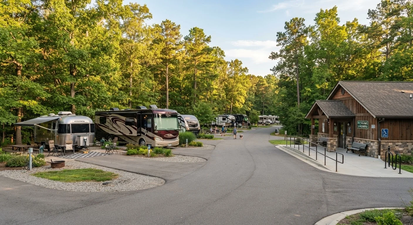What RV Park Amenity Ratings Actually Mean for Senior Travelers