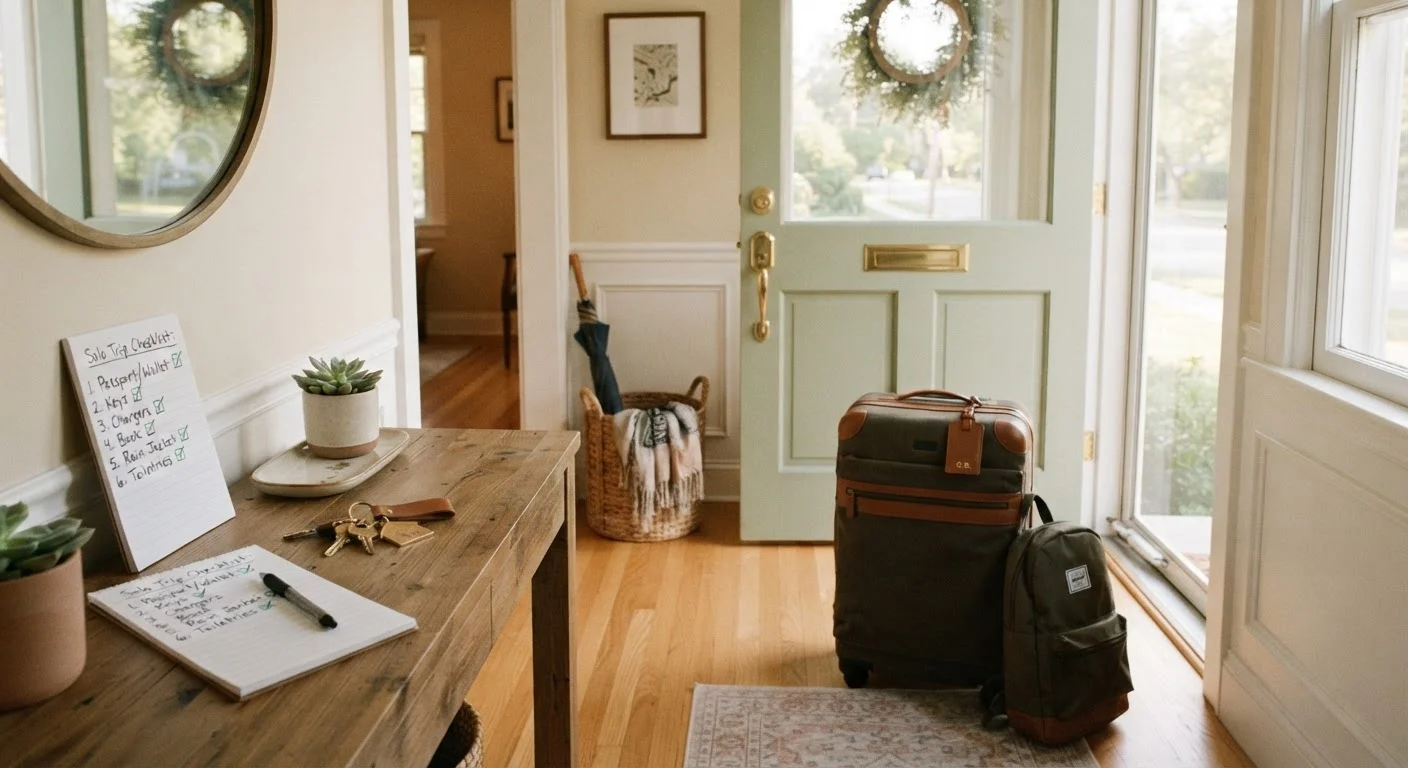 What to Arrange at Home Before a Senior Travels Alone